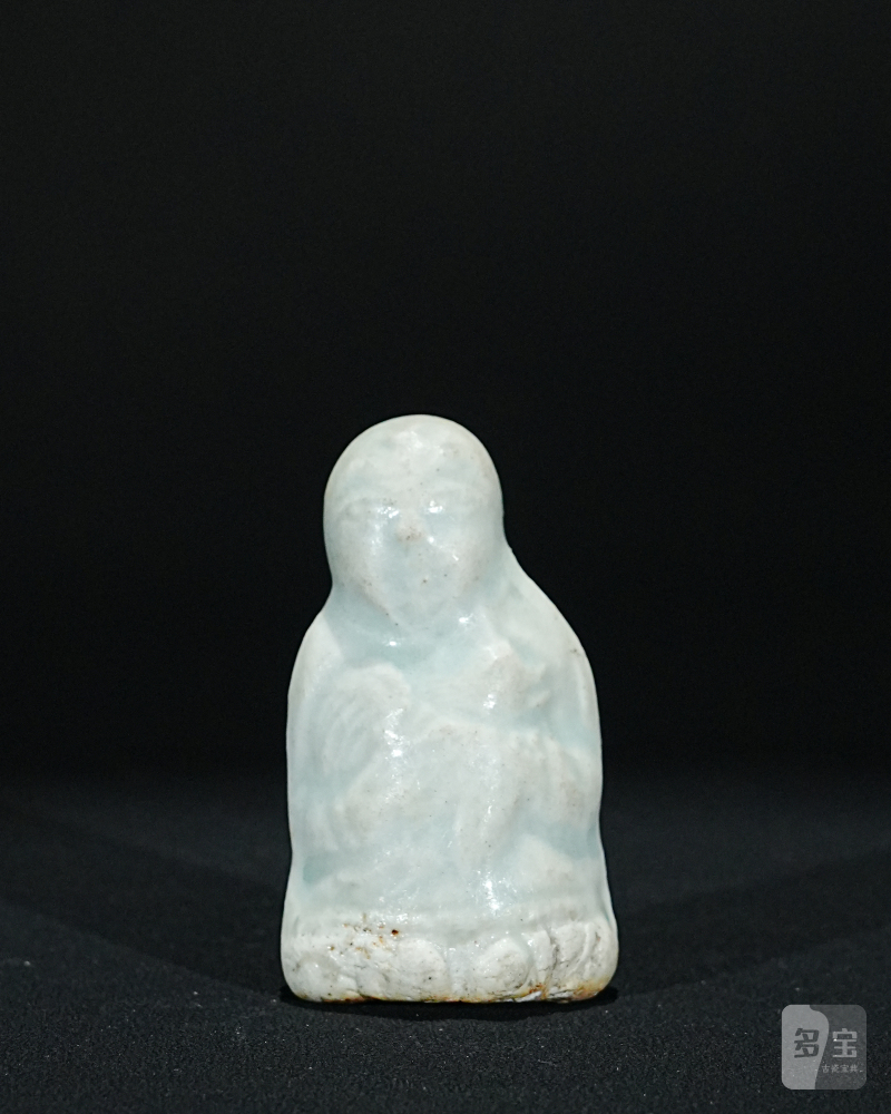 明 湖田人像砚滴